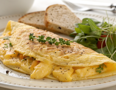 How to Make Fluffy Cheese Omelette for Breakfast.webp