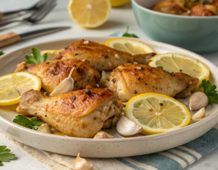 How to Make Juicy Lemon Garlic Chicken in the Oven.webp