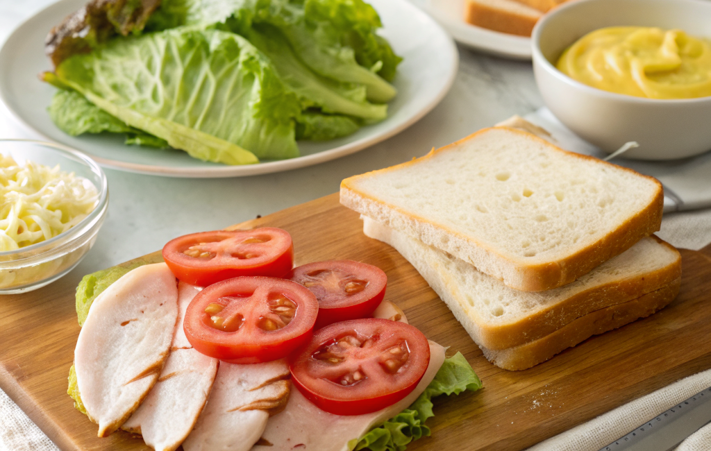 How to Make a Classic Turkey Sandwich at HomeIngredients