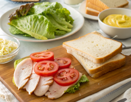 How to Make a Classic Turkey Sandwich at HomeIngredients