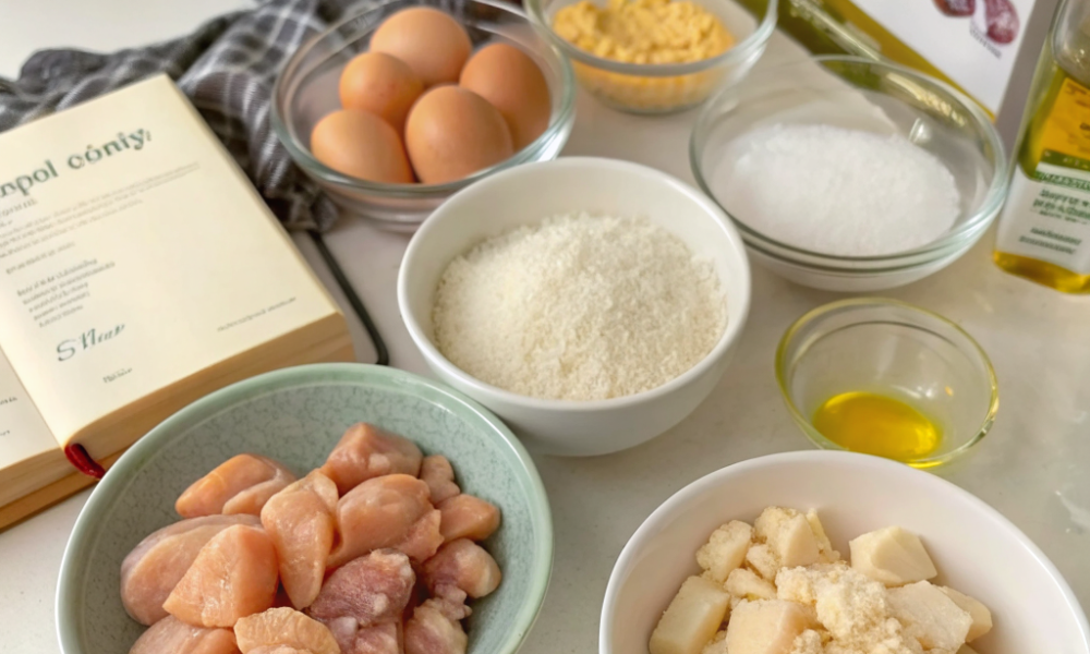 How to Make Crispy Garlic Chicken at HomeIngredients