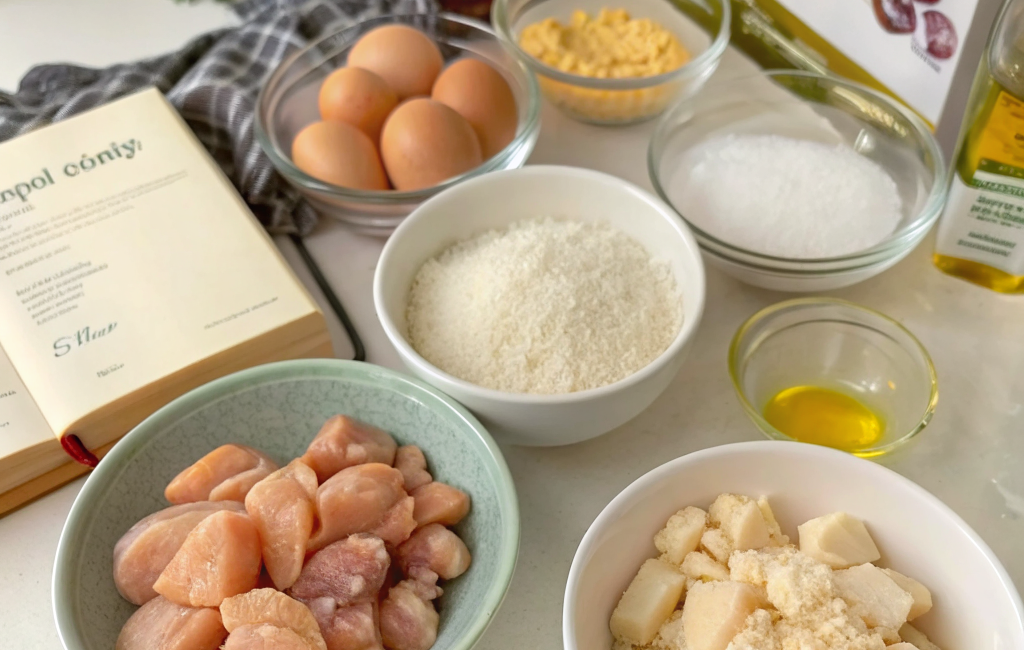 How to Make Crispy Garlic Chicken at HomeIngredients