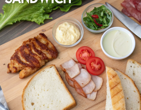 How to Make a Crispy Chicken Club SandwichIngredients