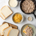 How to Prepare Tuna Melt Sandwich with CheeseIngredients