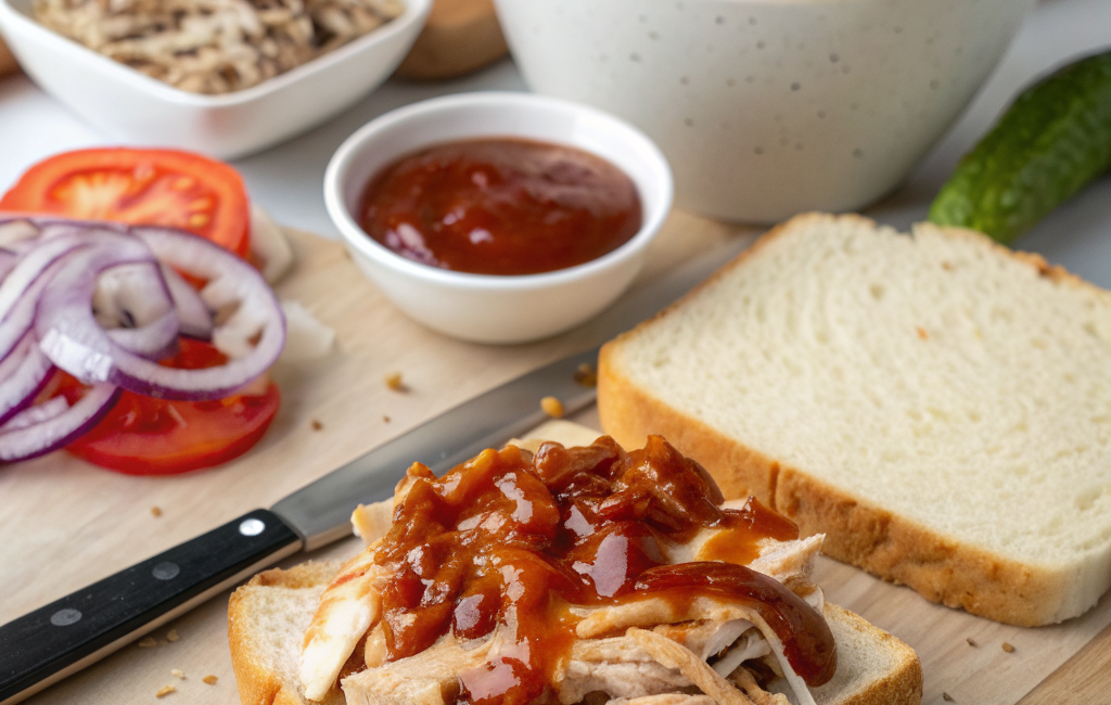How to Prepare a BBQ Chicken Sandwich QuicklyIngredients