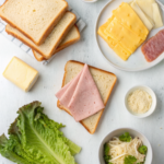 How to Make a Grilled Ham and Cheese SandwichIngredients