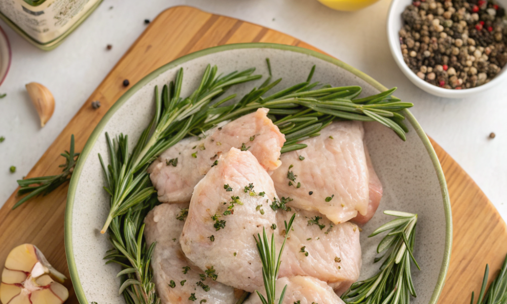 How to Prepare Baked Chicken with HerbsIngredients