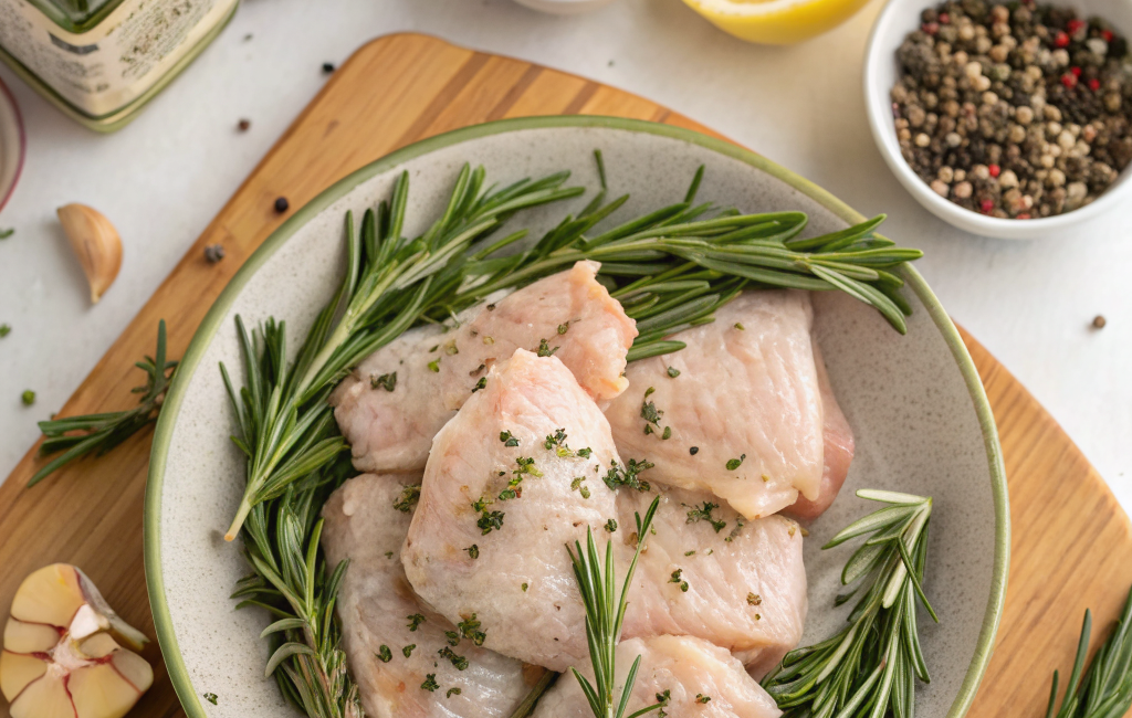 How to Prepare Baked Chicken with HerbsIngredients