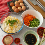 How to Cook Spicy Egg Fried Rice at HomeIngredients