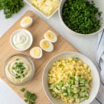 How to Prepare Creamy Egg Salad EasilyIngredients