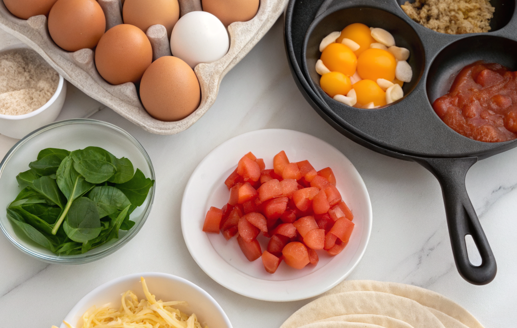 How to Make Egg Breakfast Wraps QuicklyIngredients