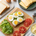How to Make a Classic Egg SandwichIngredients