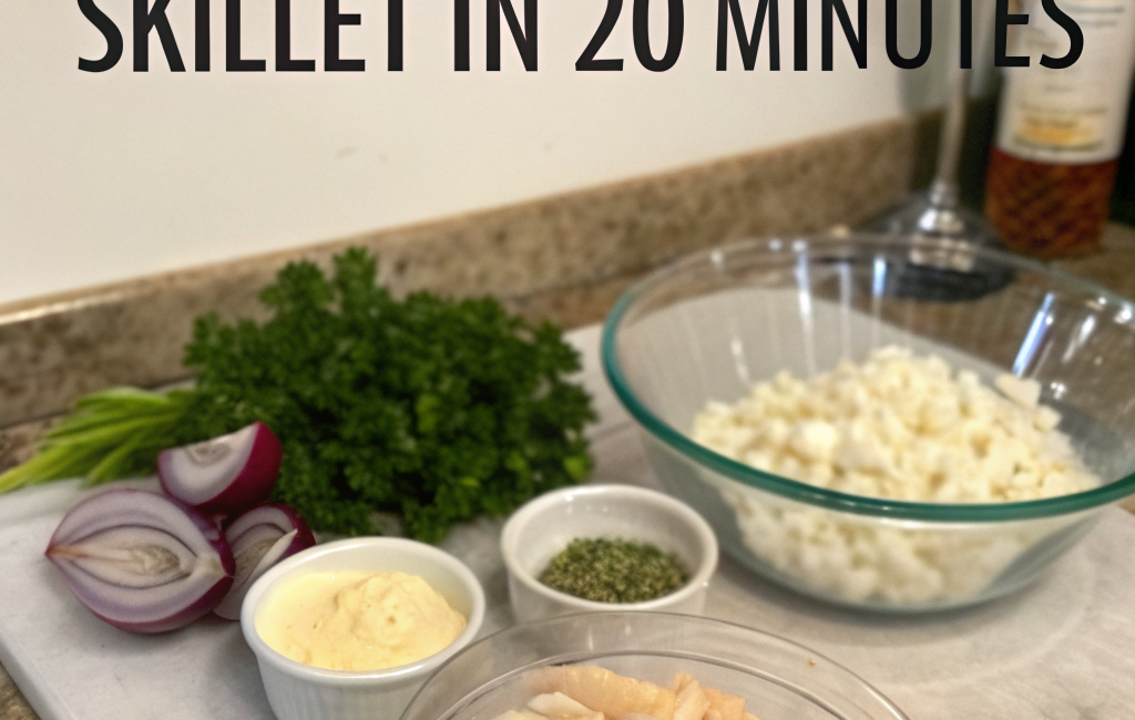 How to Make Creamy Chicken Skillet in 20 MinutesIngredients