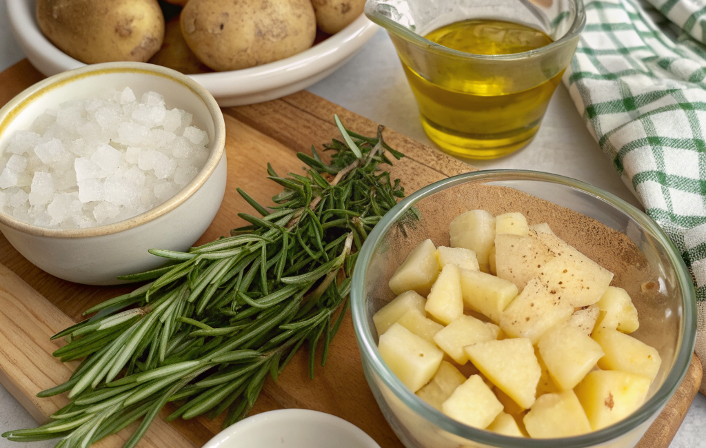 How to Make Crispy Roasted Potatoes at HomeIngredients