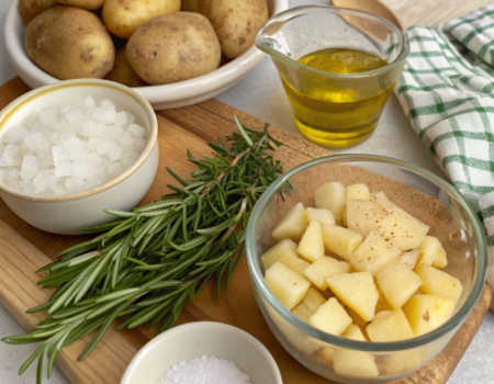 How to Make Crispy Roasted Potatoes at HomeIngredients