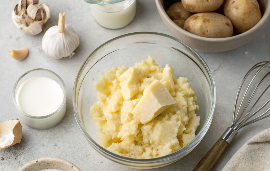 How to Prepare Garlic Butter Mashed PotatoesIngredients