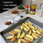 How to Make Spicy Potato Wedges in the OvenIngredients