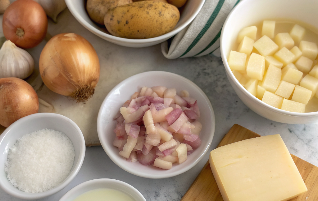 How to Prepare Creamy Potato Soup for DinnerIngredients