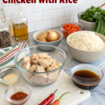 How to Cook Sweet Chili Chicken with RiceIngredients