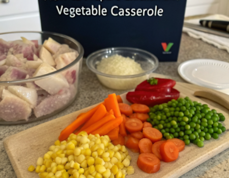 How to Prepare Chicken and Vegetable CasseroleIngredients