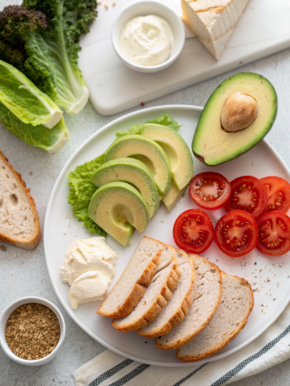 How to Prepare Chicken Avocado Sandwich EasilyIngredients